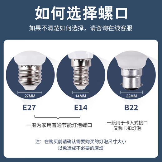 FSL Foshan Lighting LED Bulb Super Bright High Color Rendering Energy-Saving Bulb Lighting Source E14 Small Screw 3W Yellow Light 3000K