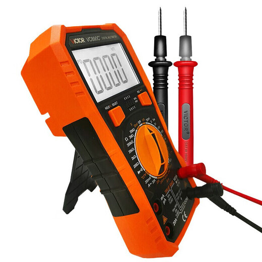 Victory Instrument (VICTOR) digital multimeter digital display high-precision intelligent anti-burn multimeter ammeter household VC890C+ electric test pen