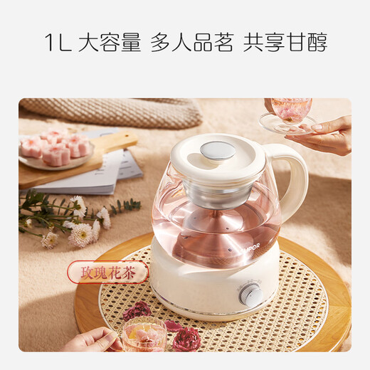SUPOR steam spray tea boiler tea kettle tea kettle health kettle constant temperature electric kettle office home mini 304 stainless steel tea steamer SW-10C09