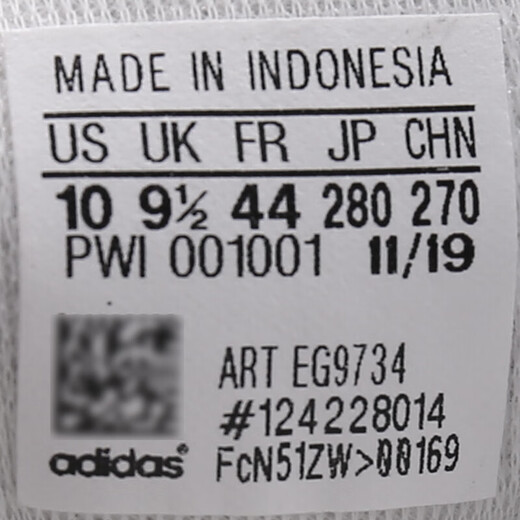 Adidas clover men's shoes autumn new sports shoes fashionable versatile comfortable non-slip wear-resistant lightweight versatile low-cut sneakers EG9734 40