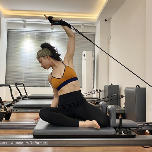 AnKoRau Women's Yoga Meditation Pilates Low-Strength Seamless One-piece Sports Bra | AnKoRau Navy Blue Stripes 165