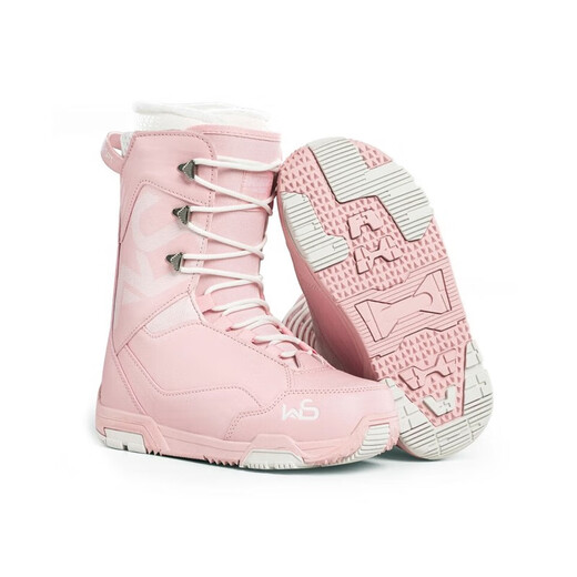 WS snowboards ski boots, snowboard lace-up snow shoes, novice advanced snowboard shoes for women, flat carved all-purpose ski boots to keep warm, 2211 ski boots, size 35