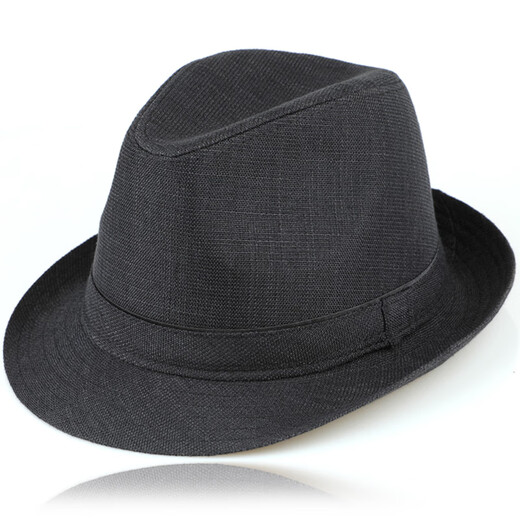 Middle-aged and elderly men's summer hats sun protection sun hat breathable cool hat old man casual outdoor sun hat dark khaki 57 cm