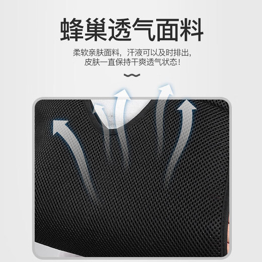 Bairuhong Medical Arm Fracture Sling Upper Upper Limb Forearm Elbow Joint Fixation Belt Arm Dislocation Sprain Fixation Belt Brace Elbow Covered White Forearm Sling One Size