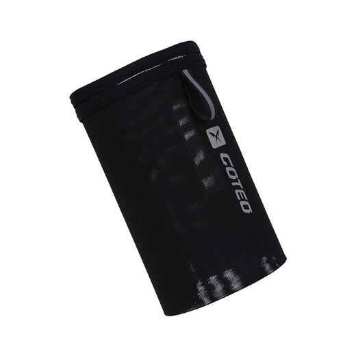 He Jiagong sports mobile phone arm bag outdoor breathable running mobile phone arm bag for men and women fitness elastic arm bag mobile phone bag black M arm circumference 26-28 cm