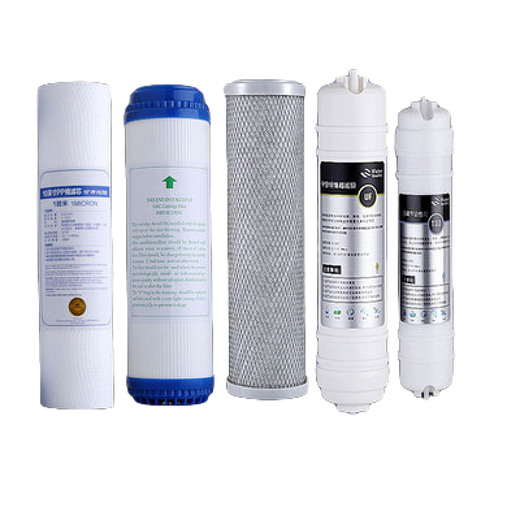 Joyoung Wasserreiniger JYW-HC-1565/1583/1283WU/JYW-RO-12P501C/502C Filterelement kompletter Satz Filterelement passend für 1283WU mit 2 PP-Schraubenschlüsselverbindungen