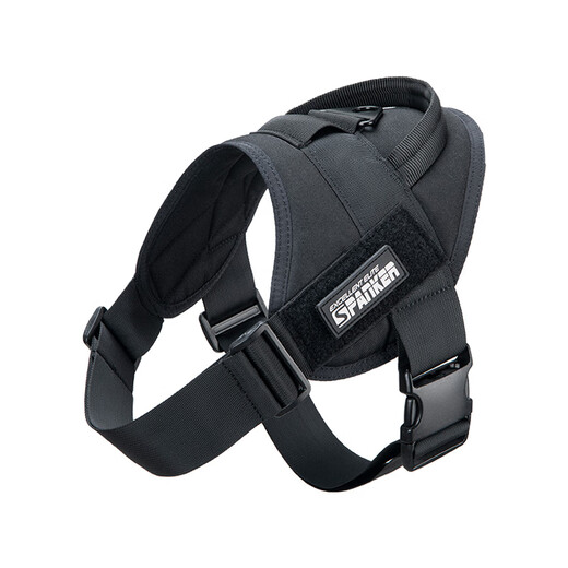 Outstanding Dog Harness German Shepherd Leash Dog Leash Medium Dog Vest Style Dog Leash Corkin Fur Dog Leash Black/Dog Leash Not Included L Code (Recommended 35-75 Jin Jin equals 0.5 kg)