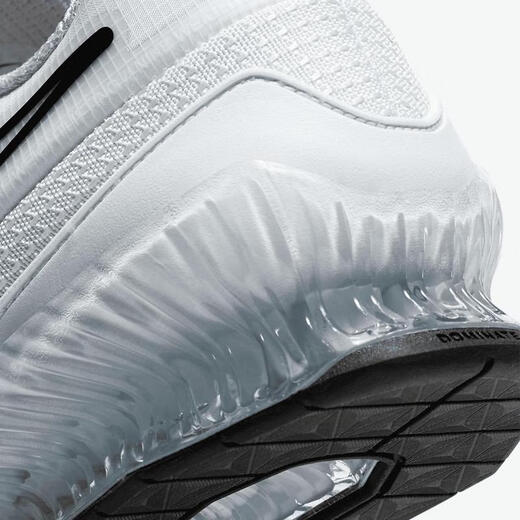 Nike Men's Shoes Romaleos 4 Impact Resistant Comprehensive Training Shoes Squat Weightlifting Deadlift Sports Shoes White/White/Black-101 44/US10