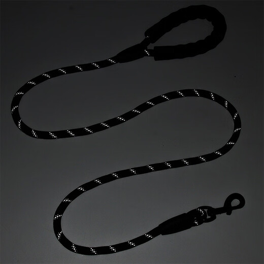 COCS dog leash dog leash 1.5m medium and large dog leash single dog leash with reflective strips small dog leash 1.5m ordinary dog leash leash