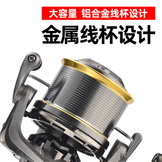 Kemelon long-range cast wheel, gapless spinning wheel, oblique mouth anchor, fish wheel, anchor rod, sea rod, 14000 type fishing wheel, fishing line wheel, NGK gray 8000, left and right hand interchangeable type, others