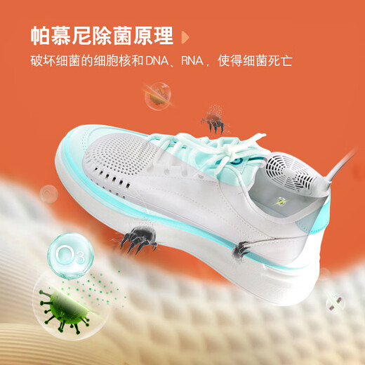 Palmuni smart shoe dryer household deodorization, sterilization, temperature adjustment, scheduled appointment DC12V low voltage 40W low power compact and portable dormitory silent shoe dryer PM30Pro white PM30 premium version