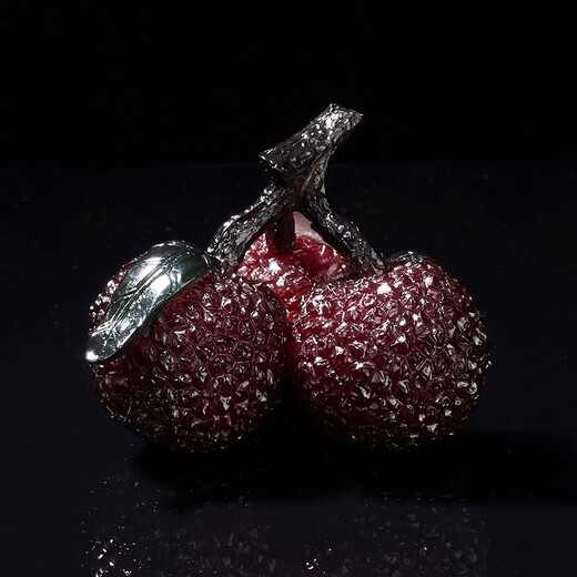 Rongshantang Color Changing Lychee Tea Pet Tea Tray Ornaments for Household Fun Kung Fu Tea Accessories Color Changing Resin Tea Pet Ornaments - Daji Dali