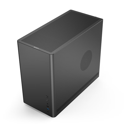 Shuoyi Phoenix U350 Desktop-Computer Matx Mini-Gehäuse, weiß, nicht seitlich transparent, Mini, kleine Größe, Meerblick, Hausbesitzer-Gehäuse, Schale, Heimgeschäft, Büro, Desktop mit Typ-C U350, schwarze Mesh-Version