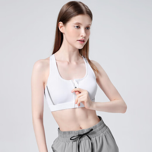 CAMEL Sports Bra Women's Running Yoga Fitness Outerwear Vest Bra J0S1QL9905 Pure White M