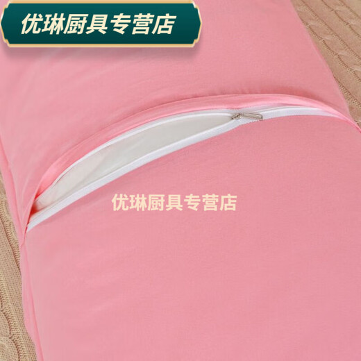 Jacquard Double Pillowcase Cotton Couple Pillow Extended Pillowcase Long 1.2m 1.5m 1.8 Cotton Long Pillowcase Story of Roses Single 0cm*0cm 12048mm Individual Pillowcase