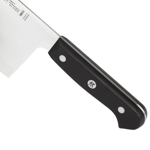 双立人（ZWILLING）中式菜刀切菜刀磨刀石GOURMET系列刀具套装中片刀德国制造