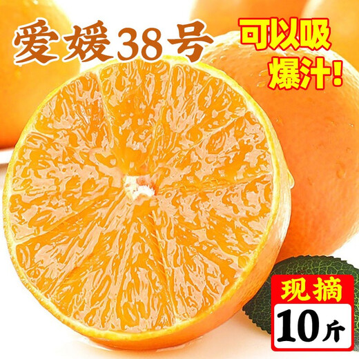 CAITI Sichuan Ehime No. 38 Jelly Orange Orange Big Fruit Fresh Fruit Honey Orange Hand Peeled Orange Sweet Orange 10 Jin Jin equals 0.5 kg Full box 5 Jin Jin equals 0.5 kg Selected large fruit gift box