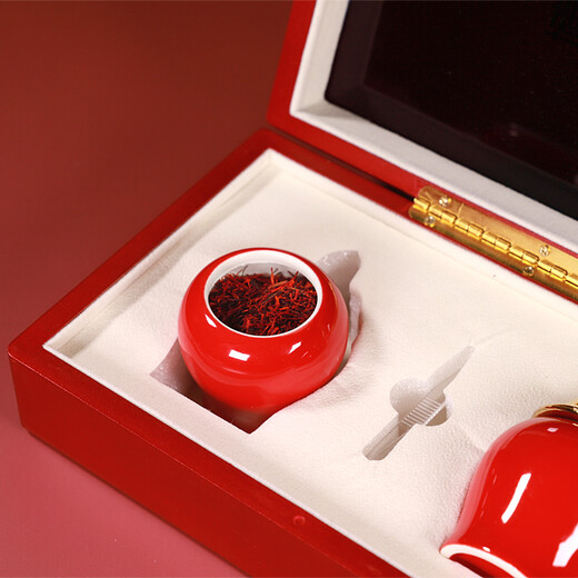 Yunshangshanxi saffron gift box 10g Iran imported full red silk gift gift mother female friend elder gift box gift