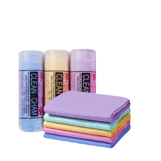 Pet imitation deerskin bath towel quick-drying super absorbent bath towel for dogs and cats thickened non-stick hair barrel medium size 32*42 random colors