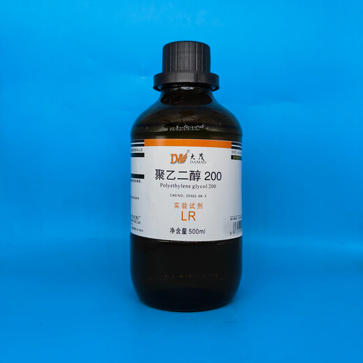 Damao (DM) polyethylene glycol 200 PEG200 analytical pure AR500ml CAS 25322-68-3 chemical reagent AR500ml AR500ml in stock