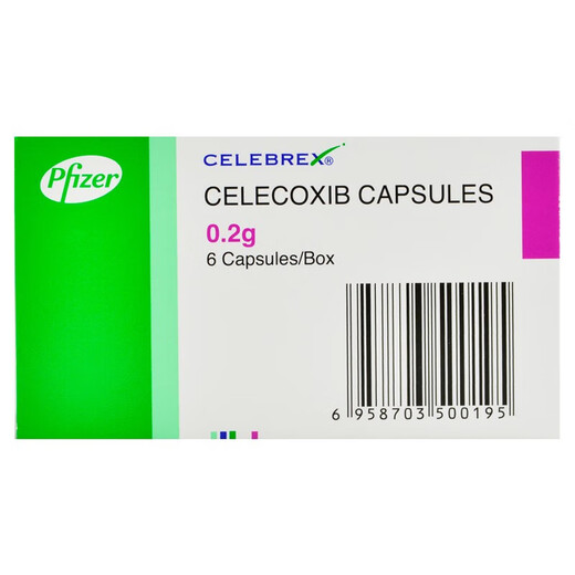 Celebrex Celecoxib Capsules 0.2g*6 capsules 1 box