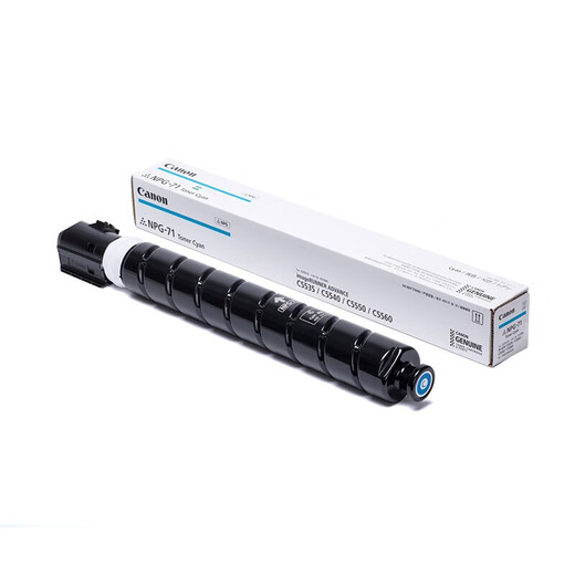 Canon (Canon) Оригинальный Canon NPG-71 Черный цветовой картридж C5535/C5540/C5550/C5560 COPIER CONER CARTRIDGE NPG-71 CYAN Порош