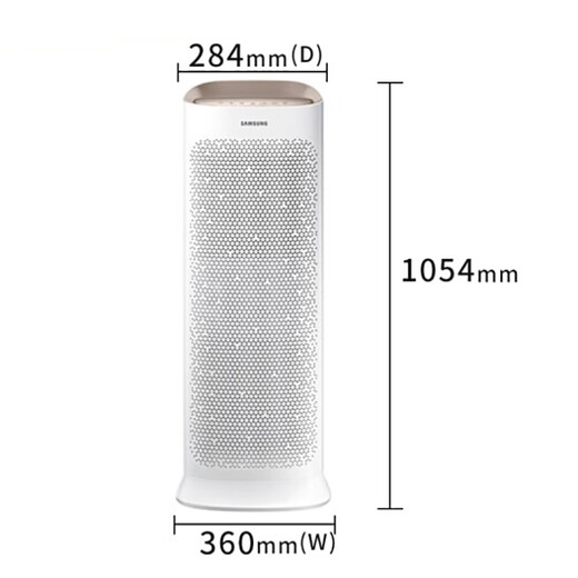SAMSUNG KJ720F-K7586WF air purifier ion cluster removes haze, powder and formaldehyde, smart reminder to replace filter
