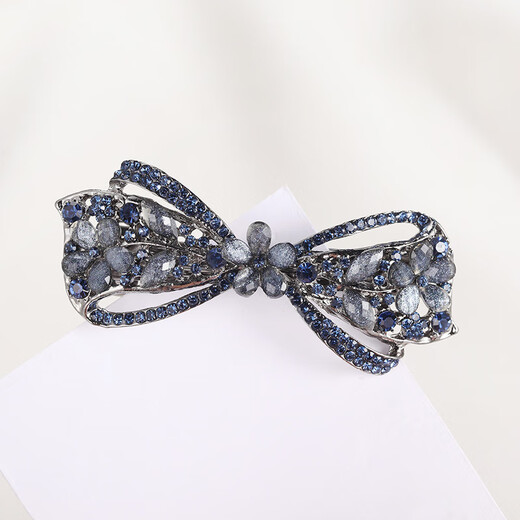 Chimera (CHIMERA) bow hairpin back ponytail horizontal clip headband female high-end hairpin hair accessories female birthday gift