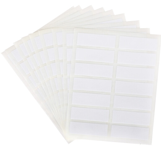 SIMAA 140 self-adhesive label stickers self-adhesive labels 14 pieces/sheet 13*38mm10 sheets/package paper student stationery order/piece order 8419
