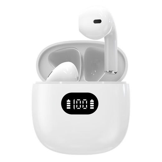 Entertainment Sound of Berlin丨Super long battery life True wireless Bluetooth headset semi-in-ear noise reduction call high quality sports work listening to music suitable for Apple Huawei vivo Redmi Haoyue White Bluetooth 5.4 + HiFi sound effect