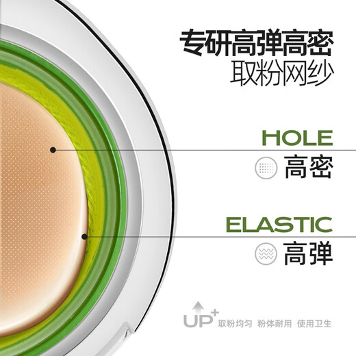 Mistine Siam Air Cushion Concealer Isolating Oil Control Moisturizing Long-lasting Birthday Gift for Girlfriend Two Cores in One Shell Small Powder Box - Dry Skin Type LF100(S) - Translucent Porcelain White