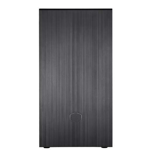 CoolerMaster MB400L MATX computer desktop small chassis steel glass side panel/brushed front panel/280 water cooling slots/4 hard drive slots