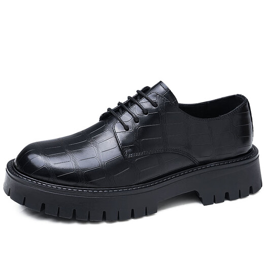 Imagen nórdica (beioutu) zapatos casuales de gran altura de suela espesa