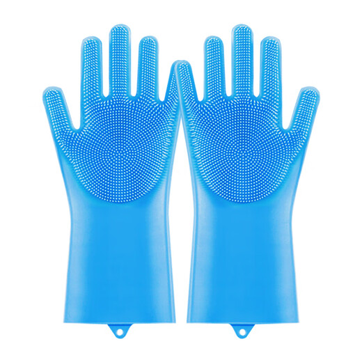 ERGOBABY dog bathing gloves pet cat artifact anti-scratch massage brush gloves special supplies blue 2 pack
