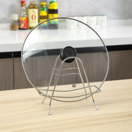 Stainless Steel Cutting Board Rack Cutting Board Chopping Board Rack Home Kitchen Countertop Chopping Board Sticky Board Storage Rack Storage Rack Chopping Board Rack 1 Pack Comes with Anti-Slip Rubber Cover No Specifications