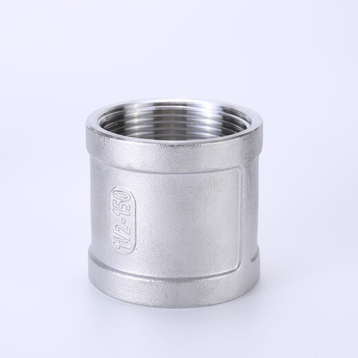 Chaiba 304 stainless steel inner wire straight-through double inner wire direct joint internal thread pipe clamp stainless steel internal tooth pipe ancient pipe fittings Specifications can be customized 4 points DN15 one price
