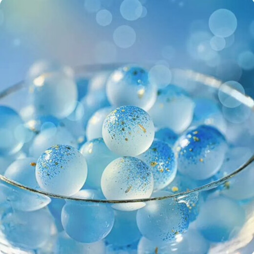 Haizhen Glazed Beads Betta Small Fish Tank Landscaping Supplies Micro Landscape Eco Tank Decorations Small Ornaments Underwater World Bottom Sand Romantic Purple Glazed Beads 10 Pieces