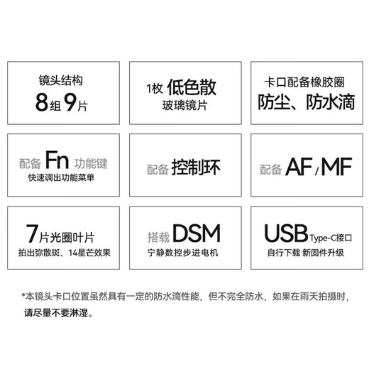 Yongnuo (YONGNUO) 85mm 35mm 50mm full-frame standard fixed focus portrait lens automatic, suitable for Nikon Z-mount Z5 Z6 Z50 Z60 and other mirrorless cameras YN85mm F1.8 Nikon Z-mount