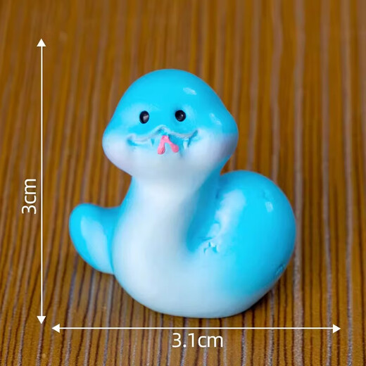 Gelun's twelve zodiac signs creative micro-landscape cartoon ornaments simulated animals tiger snake monkey horse sheep pig children's small dolls cute twelve zodiac signs 12-piece combination pack