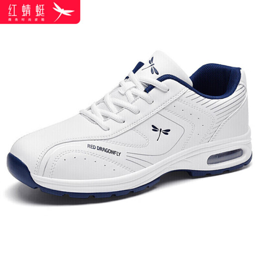 Red Dragonfly Hombres casuales Cushion Air Cushen High Sports Shoes Sports Sports White Shoes Strism Sole C0191186 White 42