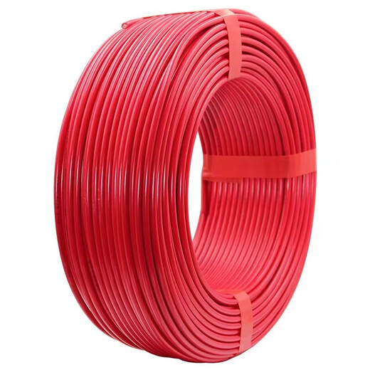 ZJDX Pearl River Wire 2,5 Norme Nationale 4 mètres carrés décoration de la Maison Fil BVR 1,5 6 10 Fil Domestique en cuivre Pur ignifuge Multibrins Rouge Norme Nationale cuivre Pur 2,5 mètres carrés - 100 mètres Assez