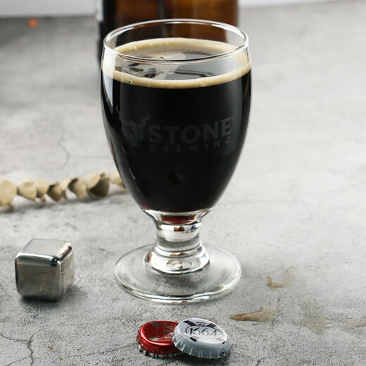 Jushi STONE special beer mug wide mouth tall beer mug craft beer mug American Pilsner beer mug IPA pint cup can be customized with LOGO wide mouth Jushi tall beer mug 310ML 6 pcs