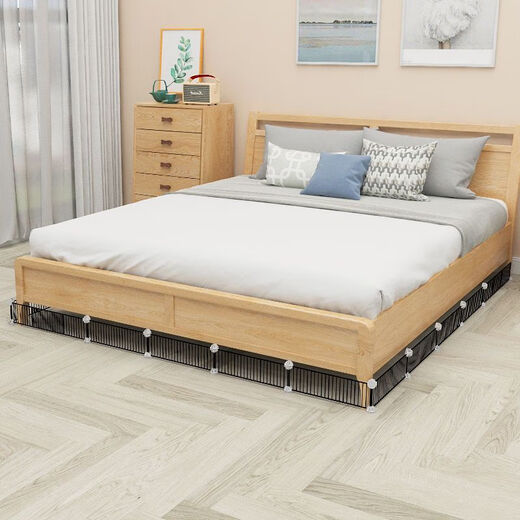 Raft core bed bottom baffle anti-cat sealing dongle drill 11 sofa bottom gap right-angle partition iron mesh removable bed fence 11cm high, comes with fixed sticker + tie tie 1 side - height 11 long retractable 36 to 70cm