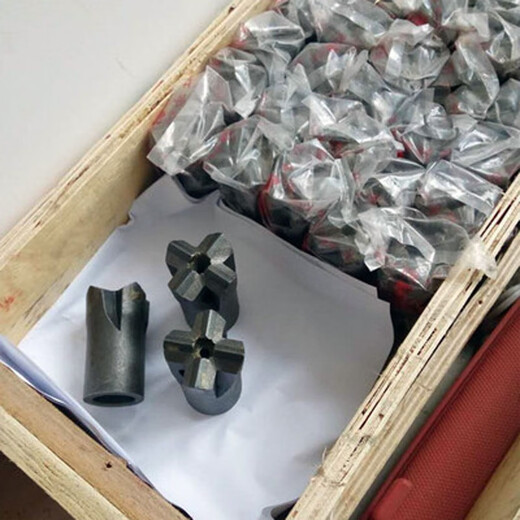 Gongtu cross rock drill drill bits 28 to 80 various models alloy drill hardware cutting tools pneumatic wind drill impact drill bit 36mm high quality