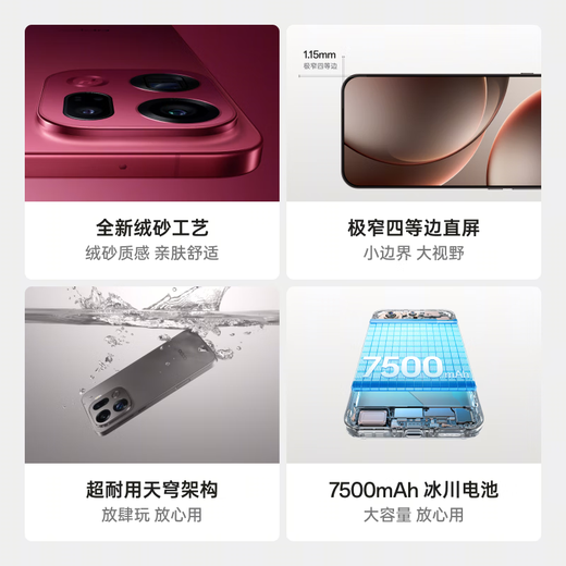 OPPO Find X9 Pro National subsidy Hasselblad 200 million telephoto lens 5G flagship mobile phone Enjoy 24 periods + 100 orders for new AI products Same model as Sun Yingsha Velvet titanium 16GB + 512GB Official standard 24-month interest-free period + choose two of three gifts
