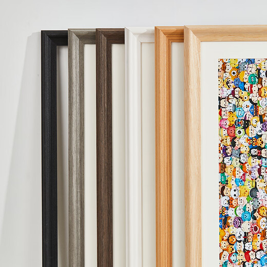 Chuangying 1000 piece puzzle framed frame customized size 2512 white wood color 1000 piece puzzle (75*50cm) 3013 solid wood color 1000 piece puzzle frame (70*50cm)