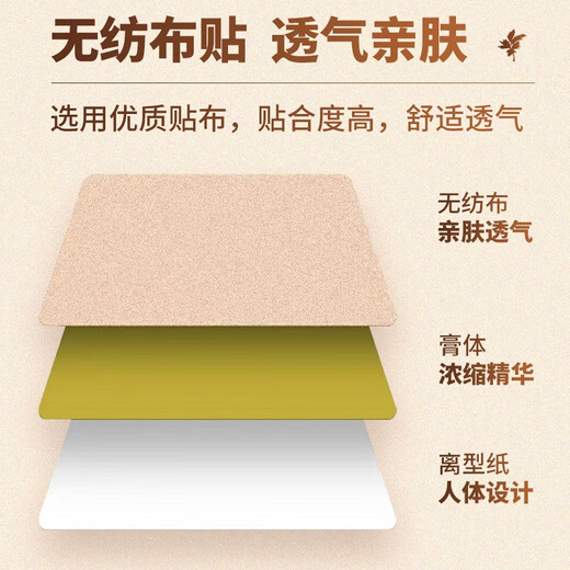 Baiyunshan Huacheng Turmeric Panax notoginseng patch for neck, shoulder, waist and leg pain patch Mugwort warm moxibustion patch joint acupoint patch bone-penetrating patch Baiyunshan Panax notoginseng bone-penetrating upgraded version 12 patches/box