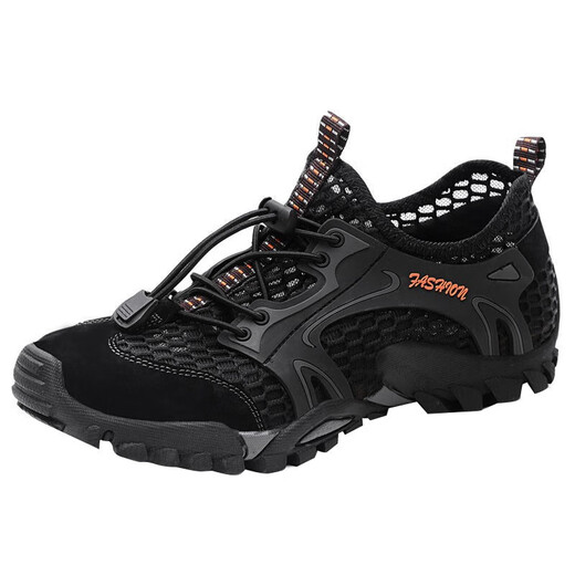 Jihua special training casual shoes men's shoes beach shoes wading shoes summer ultra-light hiking shoes fishing shoes breathable outdoor gray size 42