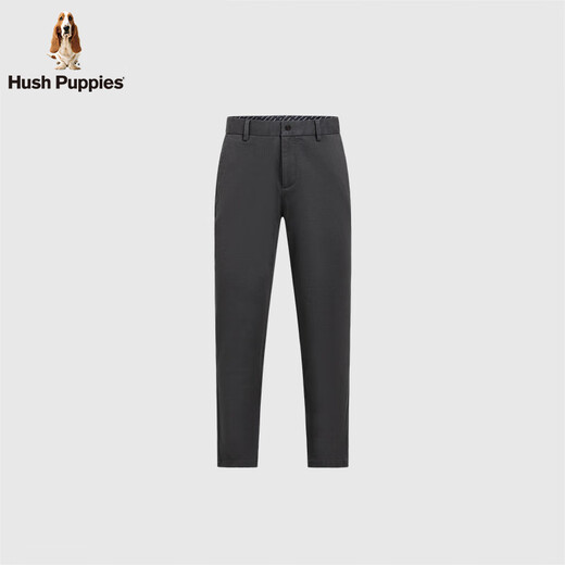 Hush Puppies Shopping Mall Same Style Men's Autumn Style Comfortable, Fashionable and Classic Casual Pants Frost Gray 32