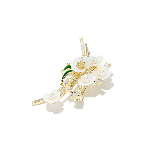 Цветущая брошь Qlady, элитный женский брендовый корсаж, булавка с защитой от воздействия, аксессуары для костюма, подарок на день рождения и Новый год